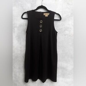 Michael Kors Black Sleeveless Dress